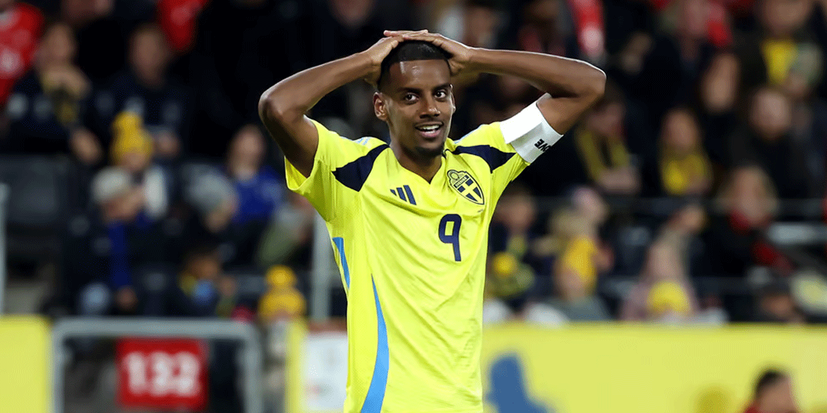 Alexander Isak Diragukan Belum Siap Tampil Dua Kali Seminggu