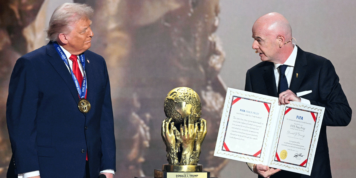 FIFA Diterpa Rasa Malu Usai Anugerahi Donald Trump